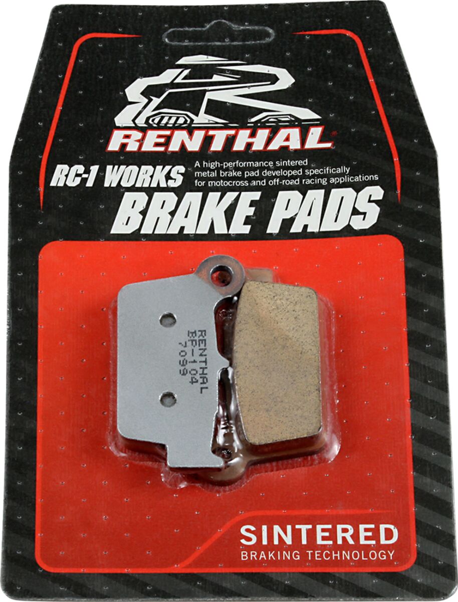 Renthal BRAKE PADS SINTERED BP104 BP-104