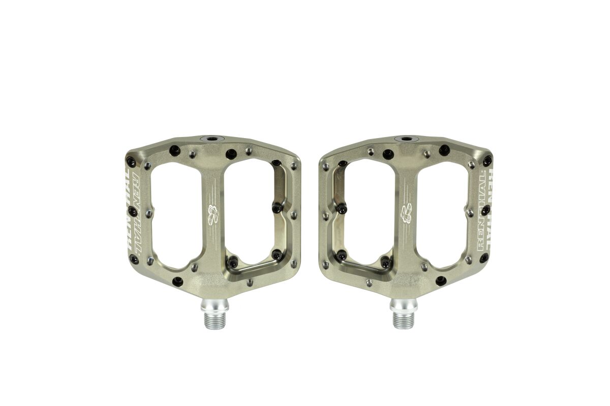 Renthal REVO-F FLAT PEDAL ALU GOLD PD10001-002-01