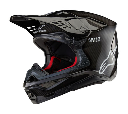 ALPINESTARS(MX) HELMET SM10 SOLID CARB S 8300123-1188-S