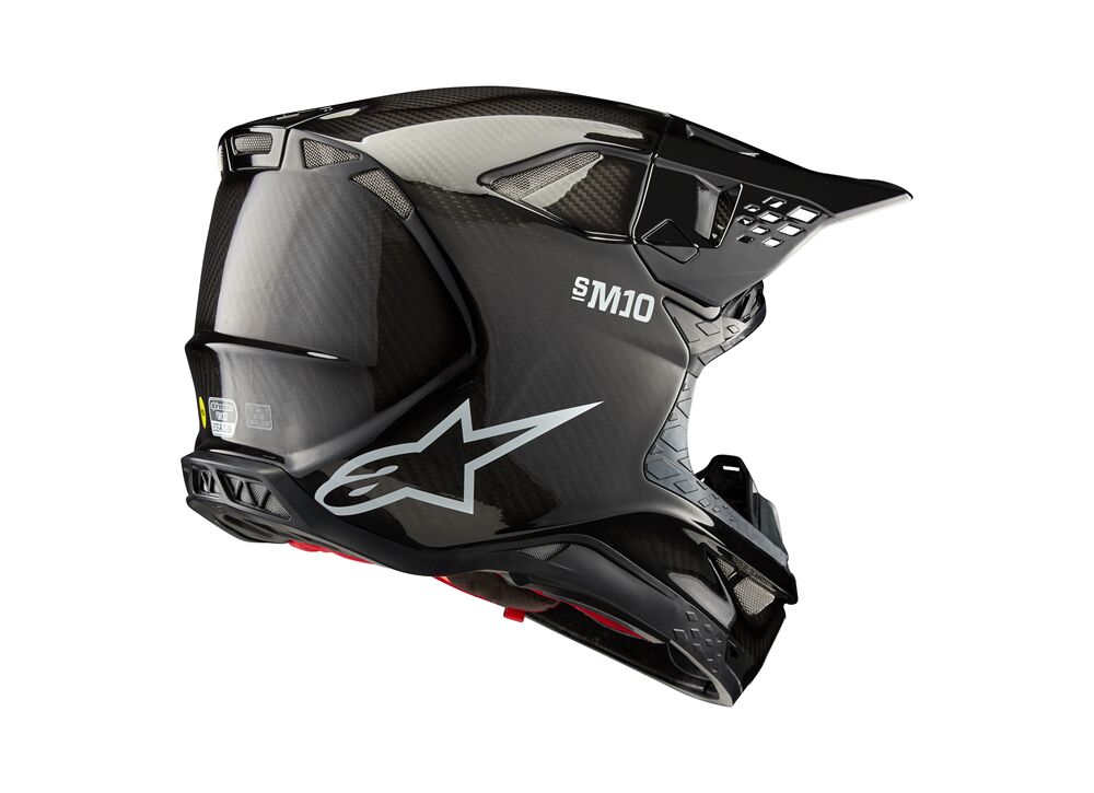 ALPINESTARS(MX) HELMET SM10 SOLID CARB S 8300123-1188-S