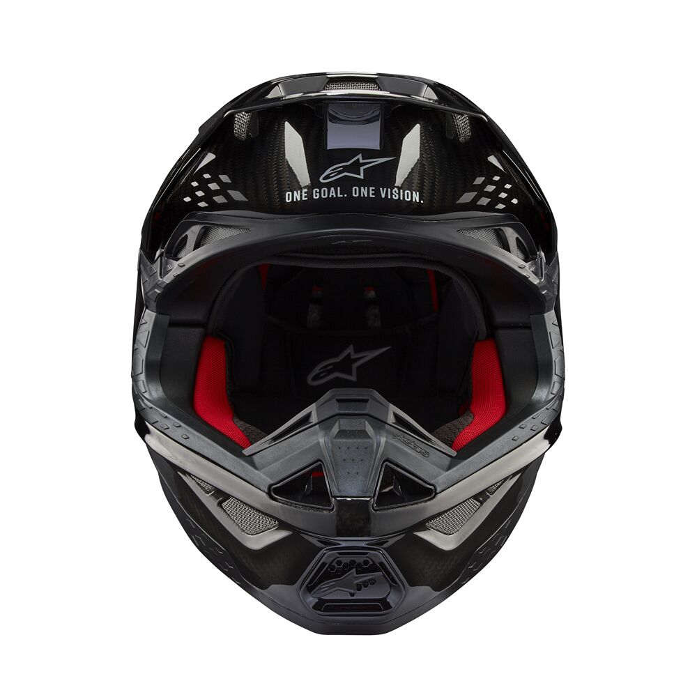 ALPINESTARS(MX) HELMET SM10 SOLID CARB 2X 8300123-1188-2X