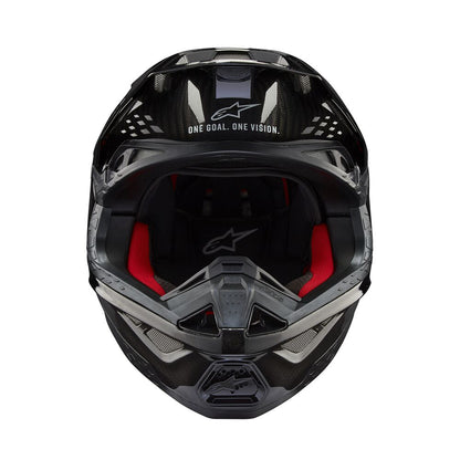 ALPINESTARS(MX) HELMET SM10 SOLID CARB 2X 8300123-1188-2X