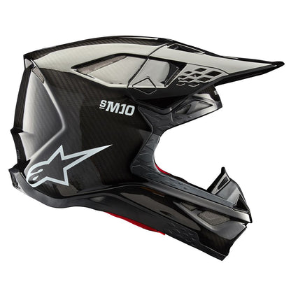 ALPINESTARS(MX) HELMET SM10 SOLID CARB 2X 8300123-1188-2X