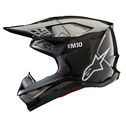 ALPINESTARS(MX) HELMET SM10 SOLID CARB 2X 8300123-1188-2X
