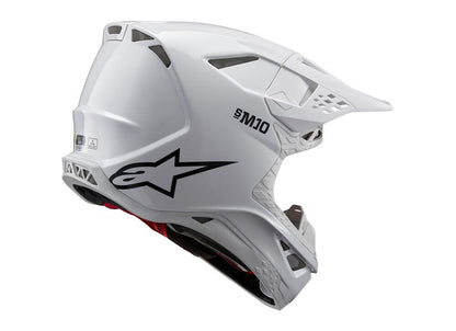 ALPINESTARS(MX) HELMET SM10 SOLID WHT S 8300123-2180-S