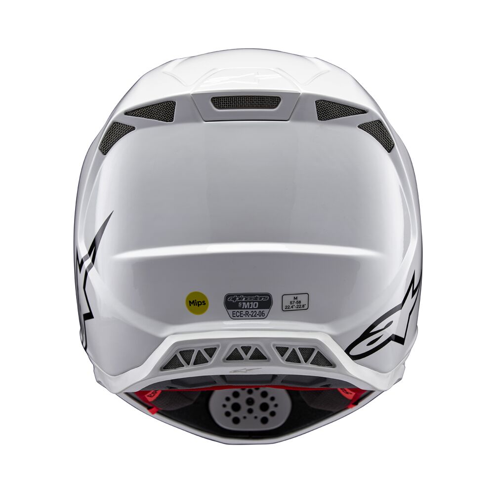 ALPINESTARS(MX) HELMET SM10 SOLID WHT L 8300123-2180-L