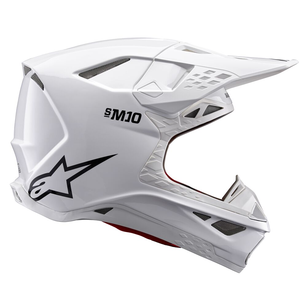 ALPINESTARS(MX) HELMET SM10 SOLID WHT L 8300123-2180-L
