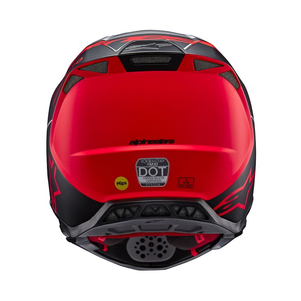 ALPINESTARS(MX) HELMET SM10 FLOOD ORAN S 8300923-1954-S