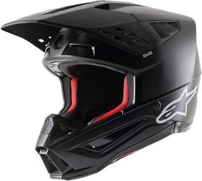 ALPINESTARS(MX) HELMET SM5 SOLID BLACK S 8303023-110-S