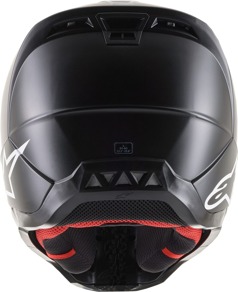 ALPINESTARS(MX) HELMET SM5 SOLID BLACK XL 8303023-110-XL