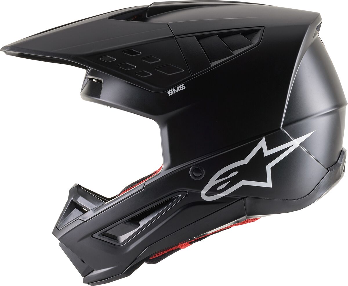 ALPINESTARS(MX) HELMET SM5 SOLID BLACK XL 8303023-110-XL