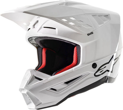 ALPINESTARS(MX) HELMET SM5 SOLID WHT XS 8303023-2180-XS