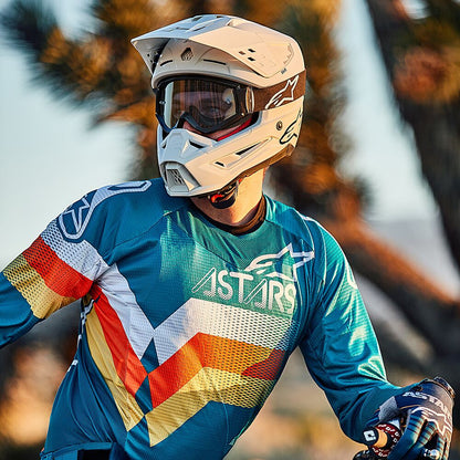 ALPINESTARS(MX) HELMET SM5 SOLID WHT XS 8303023-2180-XS