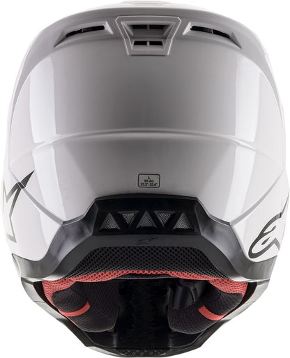 ALPINESTARS(MX) HELMET SM5 SOLID WHT XS 8303023-2180-XS