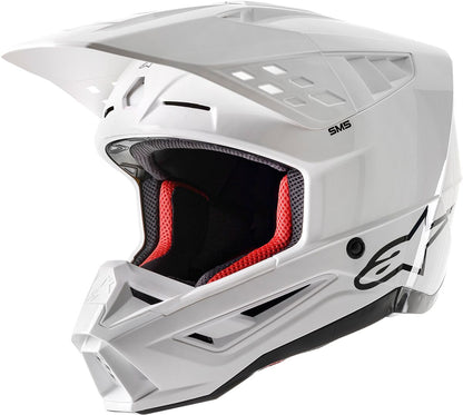 ALPINESTARS(MX) HELMET SM5 SOLID WHT S 8303023-2180-S