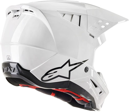 ALPINESTARS(MX) HELMET SM5 SOLID WHT XL 8303023-2180-XL