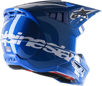 ALPINESTARS(MX) HELMET SM5 CORP BLUE S 8306323-7900-S