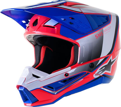 ALPINESTARS(MX) HELMET SM5 SAIL PK/BL M 8306723-2387-M