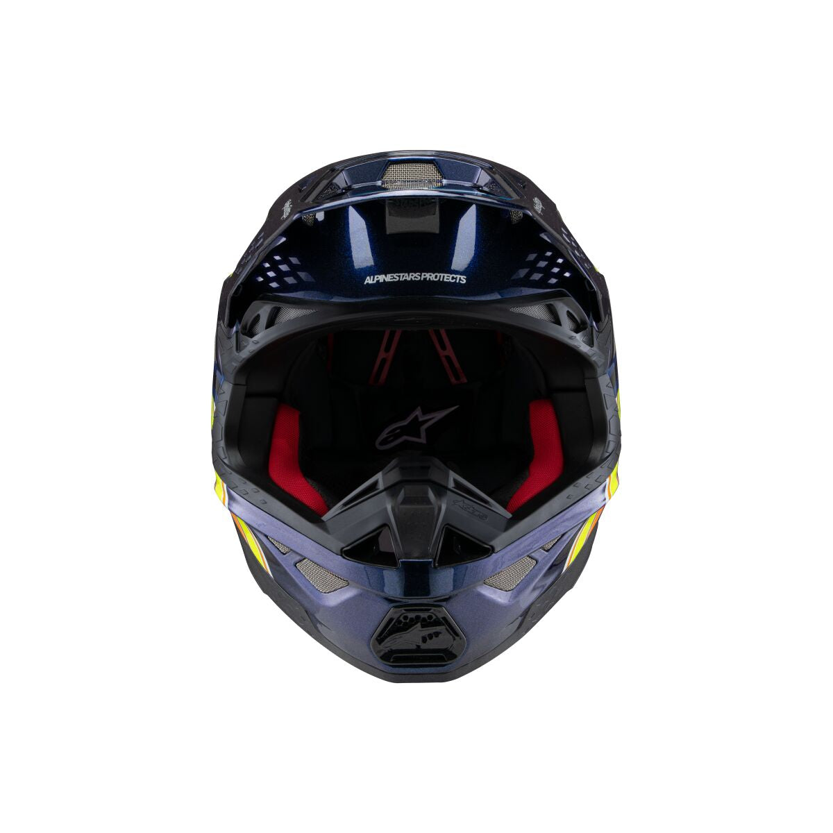 ALPINESTARS(MX) HELMET S-M10 TLD25 BL/OR/YL S 8300325-7156-S