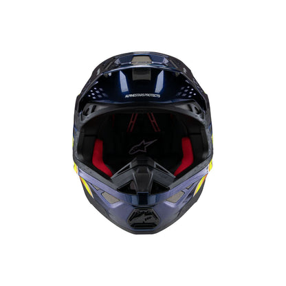 ALPINESTARS(MX) HELMET S-M10 TLD25 BL/OR/YL S 8300325-7156-S
