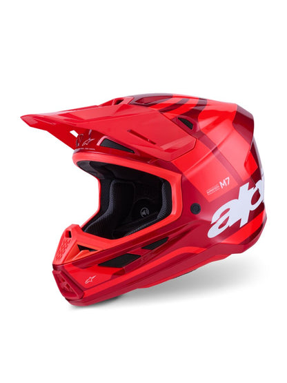 ALPINESTARS(MX) HELMET SM7 CORE RED-GLOSS L 8301726-3127-L
