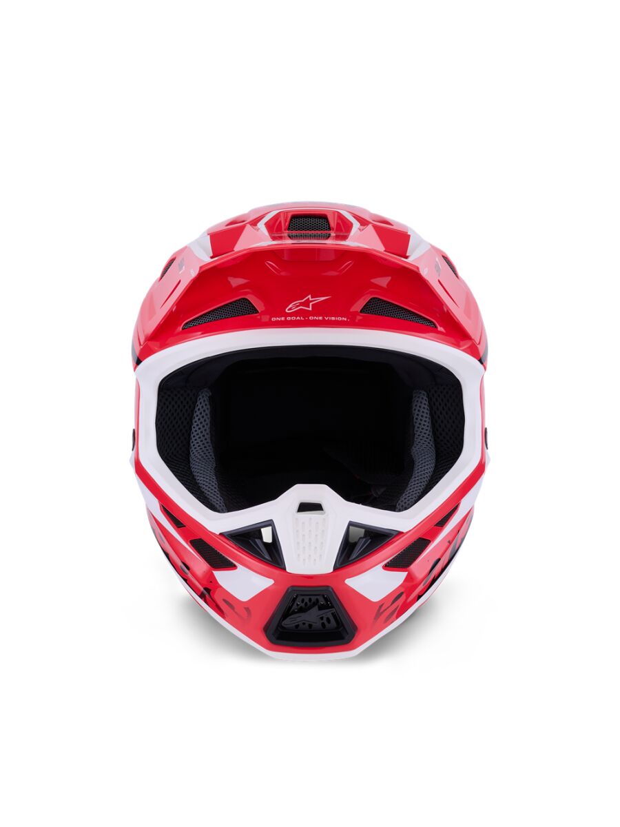 ALPINESTARS(MX) HELMET SM7 DEED RED/BLK/WH XL 8302326-3139-XL