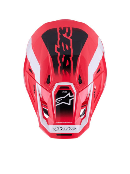 ALPINESTARS(MX) HELMET SM7 DEED RED/BLK/WH XL 8302326-3139-XL