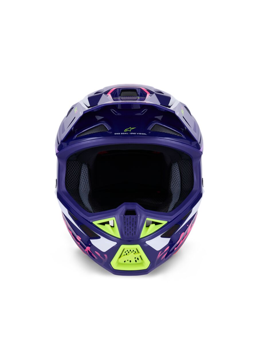 ALPINESTARS(MX) HELMET SM7 DEED PURPLE/PINK XS 8302326-3142-XS