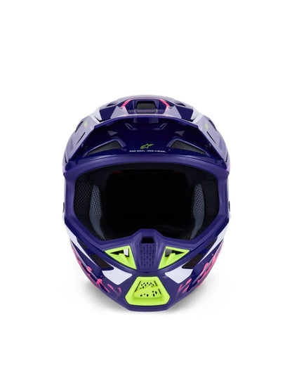 ALPINESTARS(MX) HELMET SM7 DEED PURPLE/PINK M 8302326-3142-M
