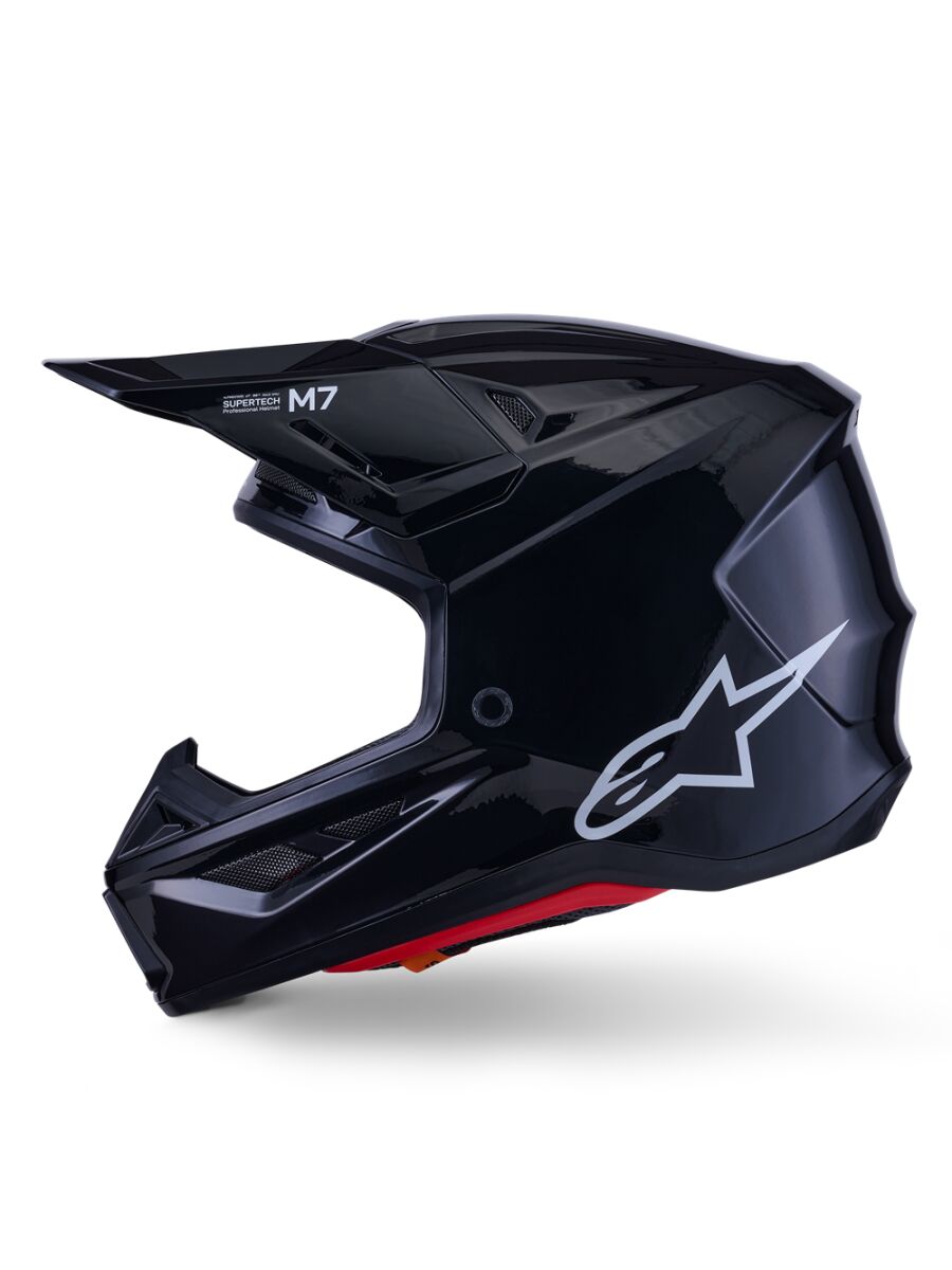 ALPINESTARS(MX) HELMET SM7 BLACK-GLOSS XS 8301326-1180-XS