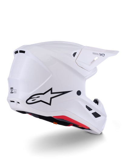 ALPINESTARS(MX) HELMET SM7 WHITE-GLOSS M 8301326-2180-M