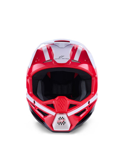 ALPINESTARS(MX) HELMET SM3 HEAT RED/WH/BLK XL 8300926-3126-XL