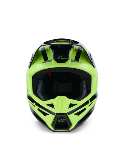 ALPINESTARS(MX) HELMET SM3 HEAT YEL/BLACK XS 8300926-5011-XS