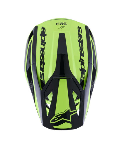 ALPINESTARS(MX) HELMET SM3 HEAT YEL/BLACK S 8300926-5011-S