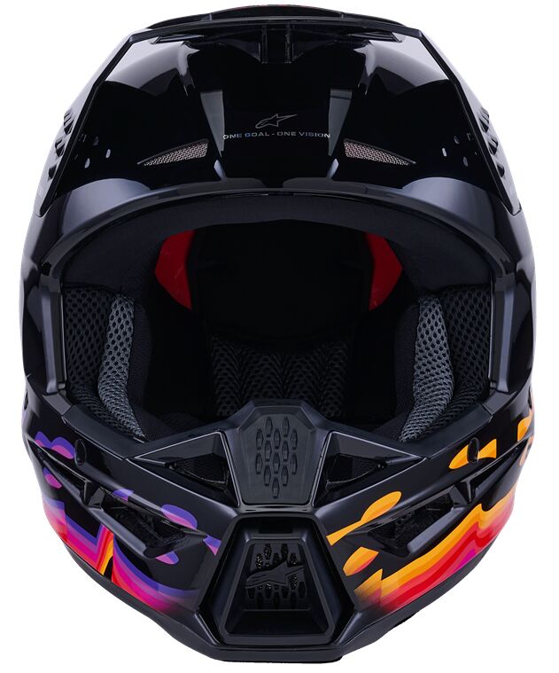 ALPINESTARS(MX) HELMET SM3 FORCE BLACK-GLOSS XL 8301126-1180-XL