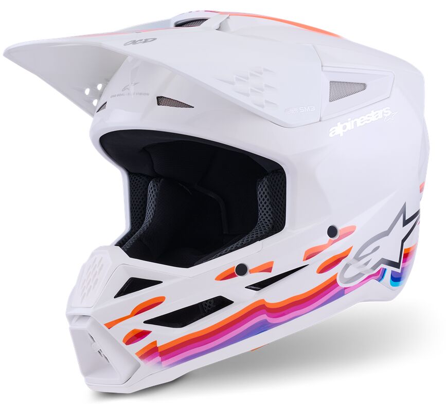 ALPINESTARS(MX) HELMET SM3 FORCE WHITE-GLOSS XS 8301126-2180-XS