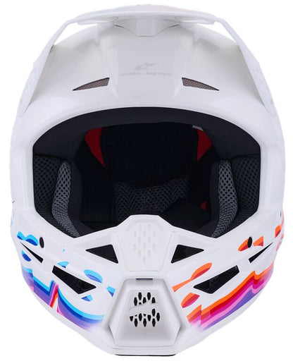 ALPINESTARS(MX) HELMET SM3 FORCE WHITE-GLOSS S 8301126-2180-S