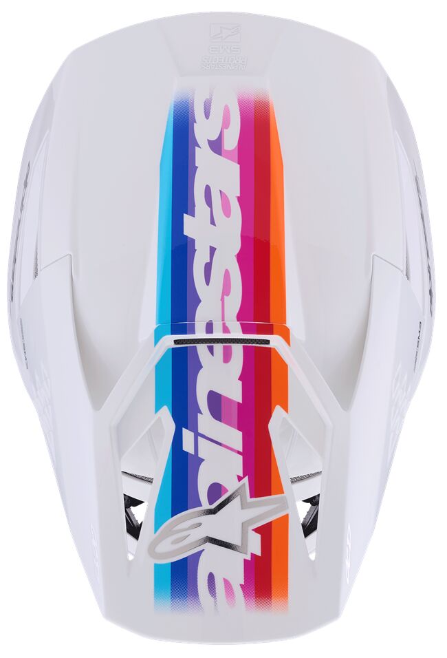 ALPINESTARS(MX) HELMET SM3 FORCE WHITE-GLOSS S 8301126-2180-S