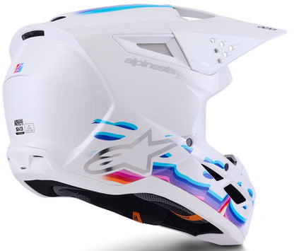 ALPINESTARS(MX) HELMET SM3 FORCE WHITE-GLOSS L 8301126-2180-L