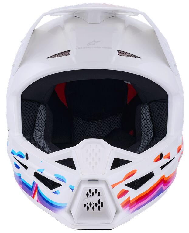 ALPINESTARS(MX) HELMET SM3 FORCE WHITE-GLOSS 2X 8301126-2180-2X