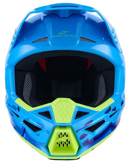 ALPINESTARS(MX) HELMET SM3 FORCE CYAN S 8301126-7232-S