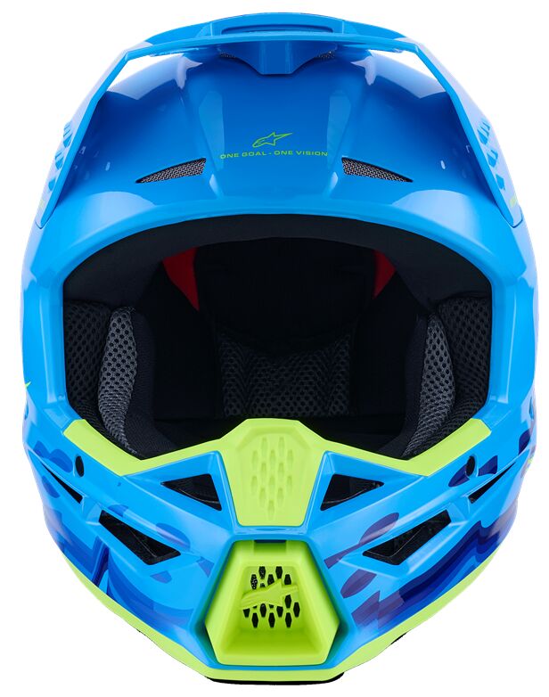 ALPINESTARS(MX) HELMET SM3 FORCE CYAN XL 8301126-7232-XL