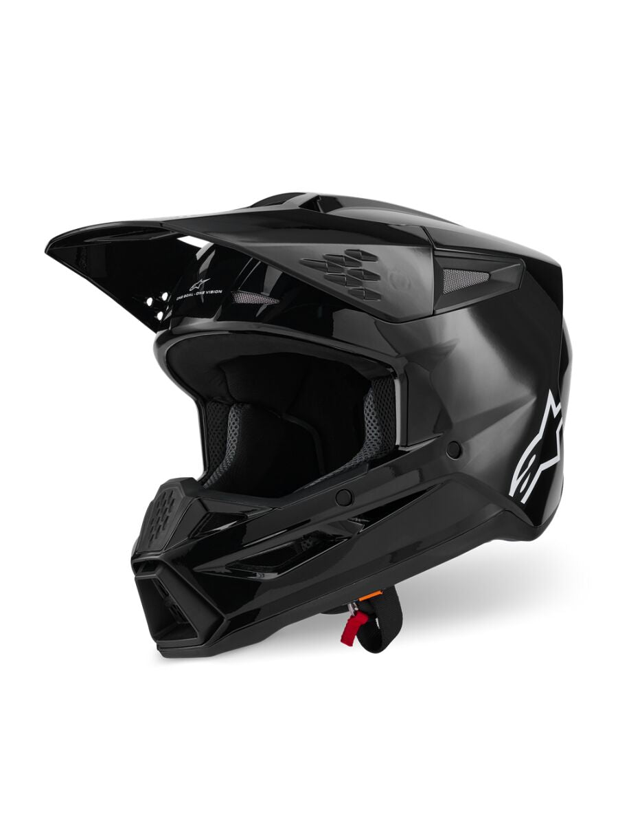 ALPINESTARS(MX) HELMET SM3 BLACK-GLOSS XS 8300426-1180-XS