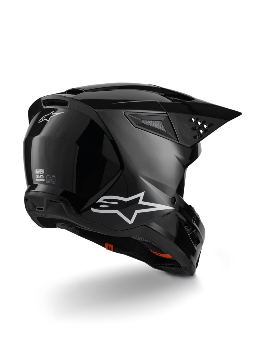 ALPINESTARS(MX) HELMET SM3 BLACK-GLOSS XS 8300426-1180-XS