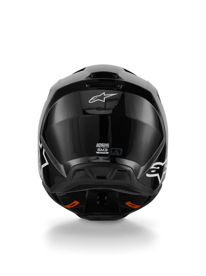 ALPINESTARS(MX) HELMET SM3 BLACK-GLOSS XS 8300426-1180-XS
