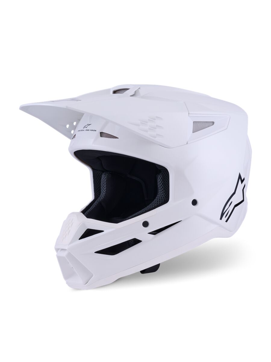 ALPINESTARS(MX) HELMET SM3 WHITE-GLOSS 2X 8300426-2180-2X