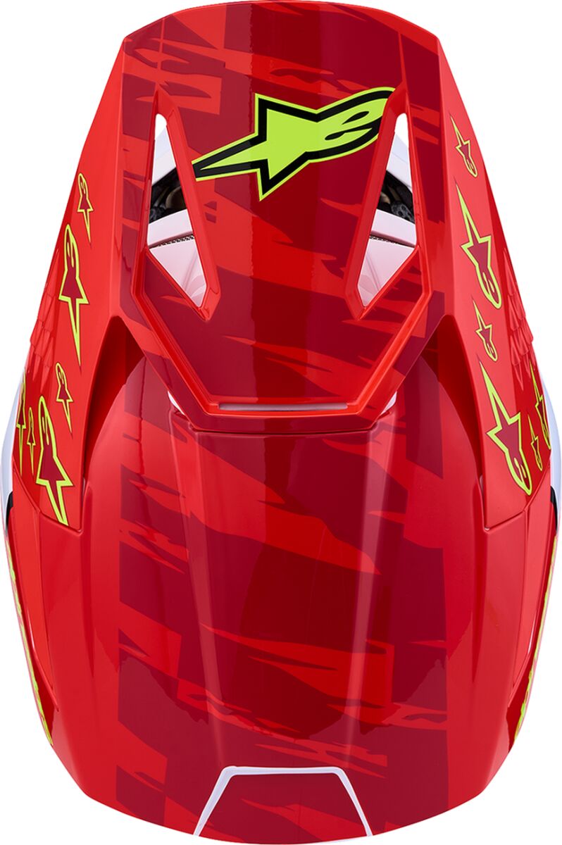 ALPINESTARS(MX) HELMET SM3 FALCON RED/WHT/BLU 8300827-3206-2X