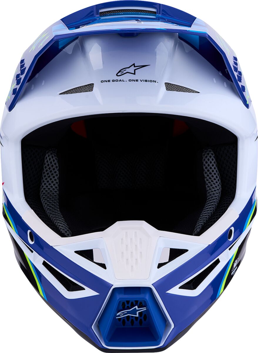 ALPINESTARS(MX) HELMET SM3 FALCON BLU/BLK/PNK 8300827-7347-S
