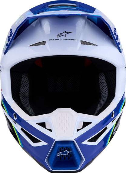 ALPINESTARS(MX) HELMET SM3 FALCON BLU/BLK/PNK 8300827-7347-XL