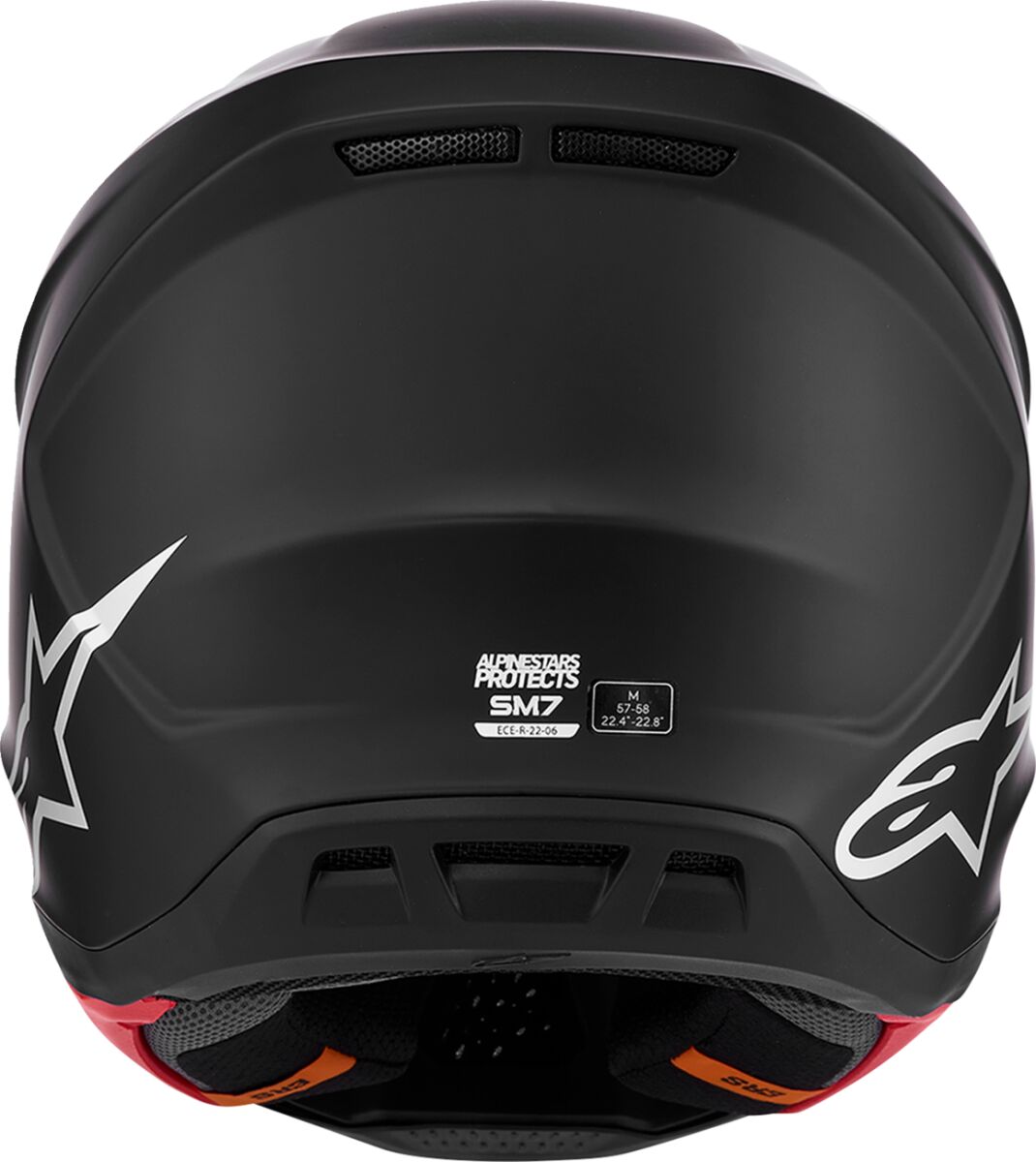 ALPINESTARS(MX) HELMET SM7 BLASTER BLACK-MATTE 8301326-110-XL